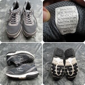 Gdefy Shoes Men 11.5 Gray Gravity Defyer Walking VersoShock Comfort Athletic